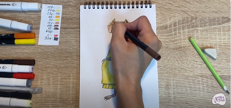 Рисуем Ванда из "Монстры на каникулах"