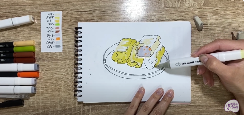 Рисуем Голубцы