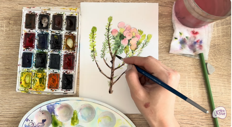 Рисуем Берцелия