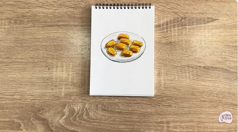 Рисуем Десерт "Тулумба"