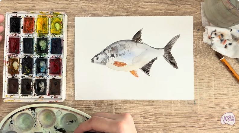 Рисуем Густера