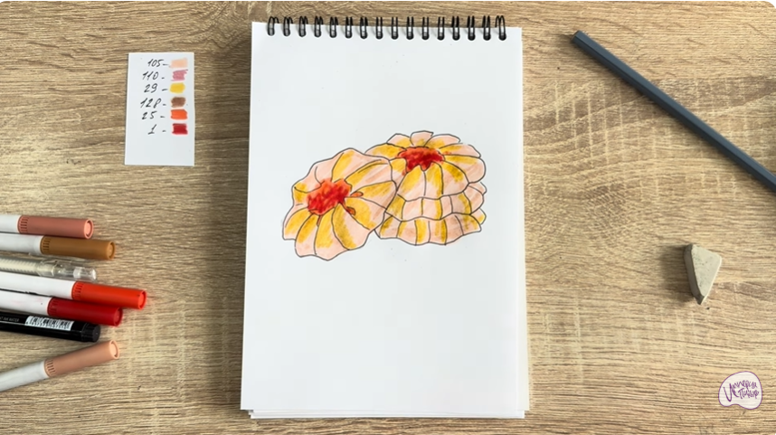 Рисуем Курабье