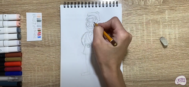 Рисуем Шотландец