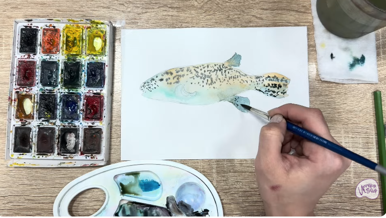 Рисуем Аротрон звёздчатый