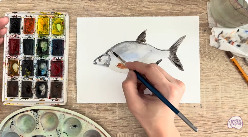 Рисуем Густера