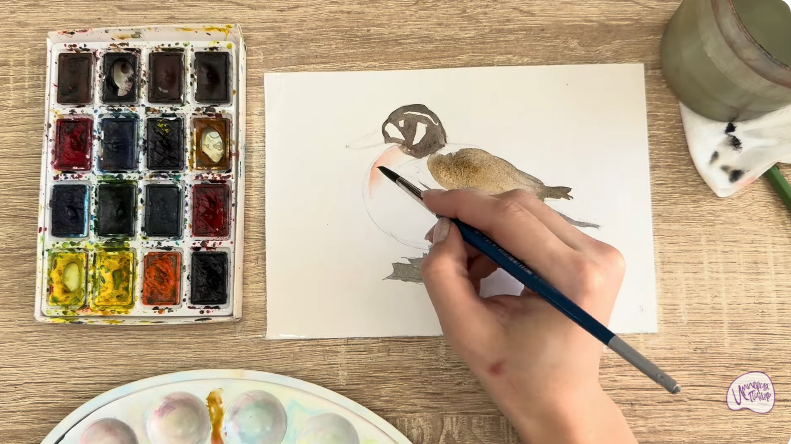 Рисуем Чирок-клоктун