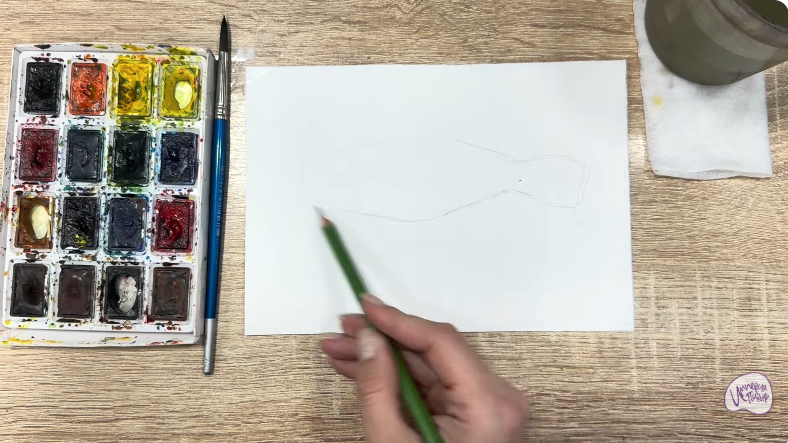 Рисуем Аротрон звёздчатый