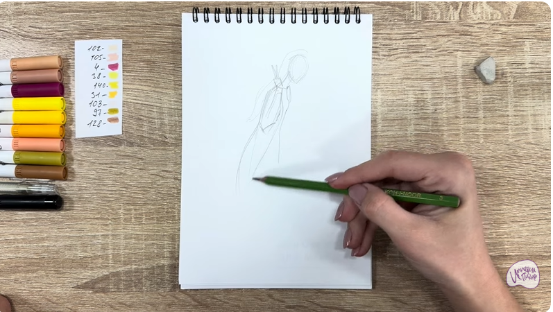 Рисуем Хани Лемон из "Город героев"