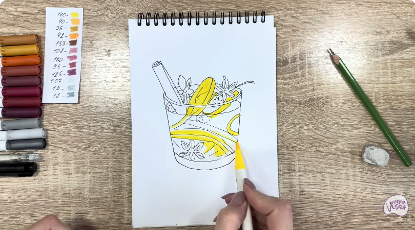 Рисуем Глинтвейн