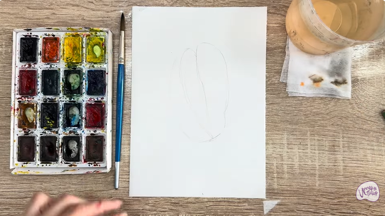 Рисуем Акебия