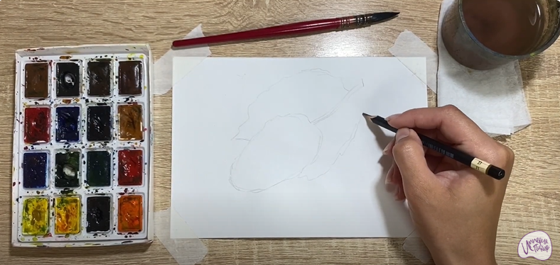 Рисуем Шелковица