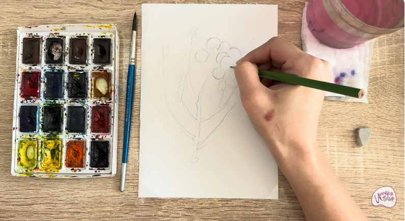 Рисуем Берцелия