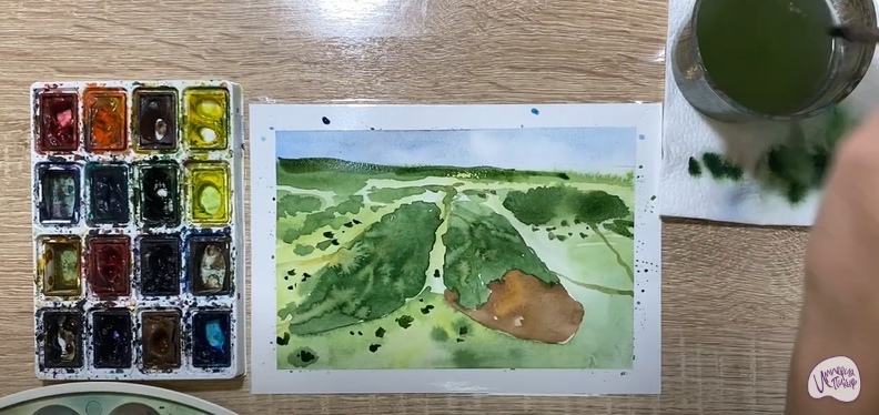 Рисуем Береги лес