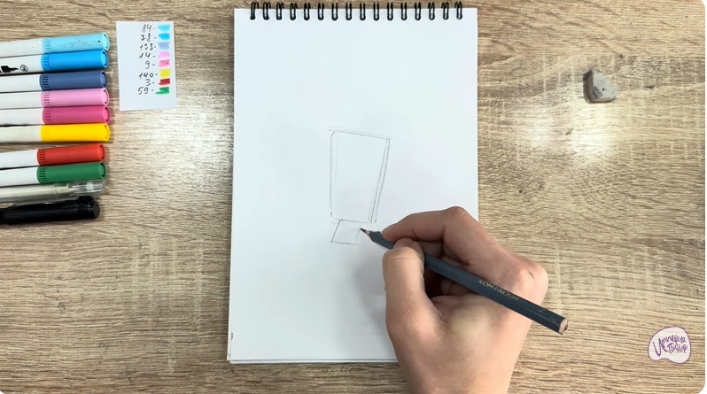 Рисуем Рем из "Живой гараж"