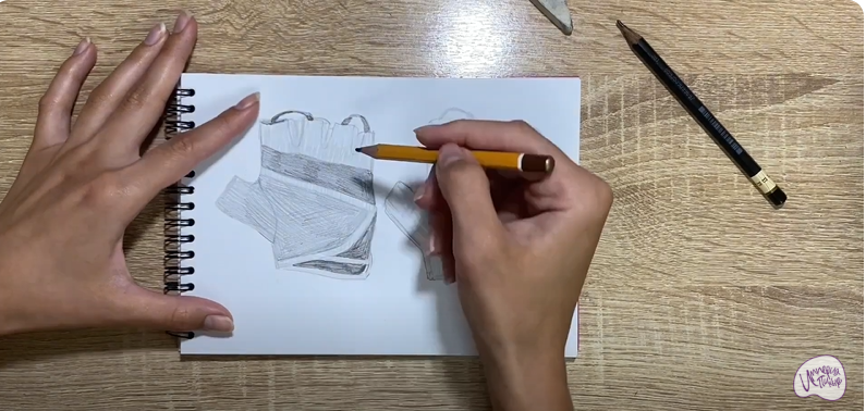 Рисуем Перчатки для фитнеса