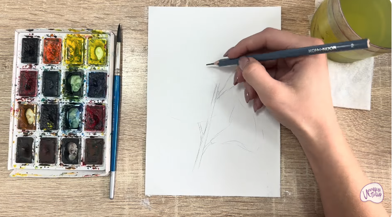 Рисуем Тубероза