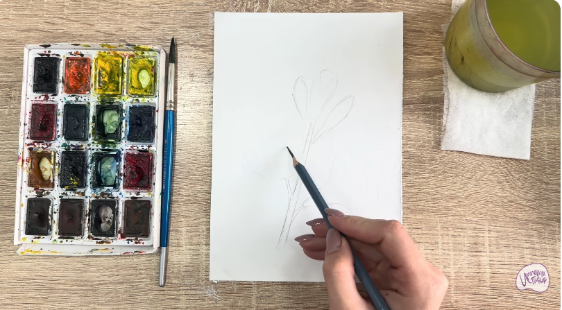 Рисуем Тубероза