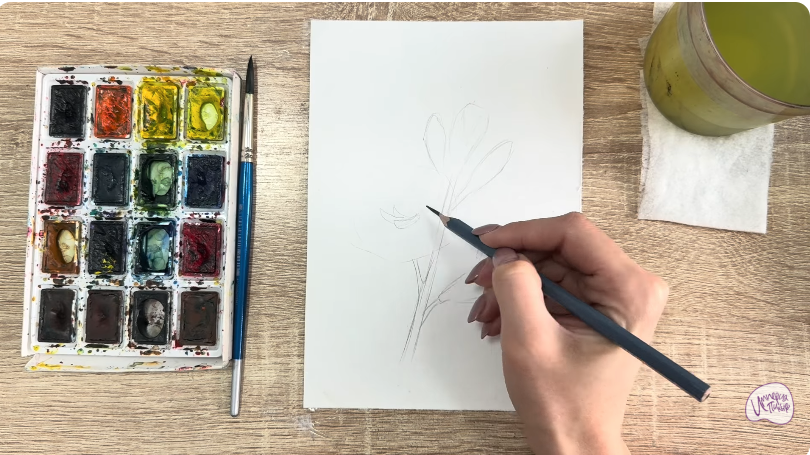 Рисуем Тубероза