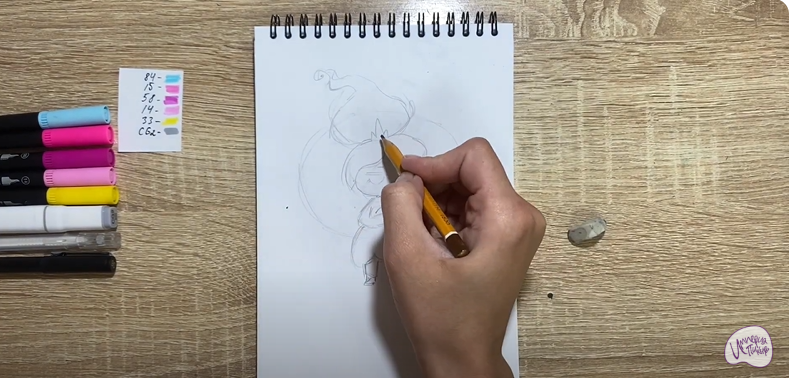 Рисуем Рози из "Семь Королевств"