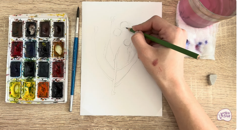 Рисуем Берцелия