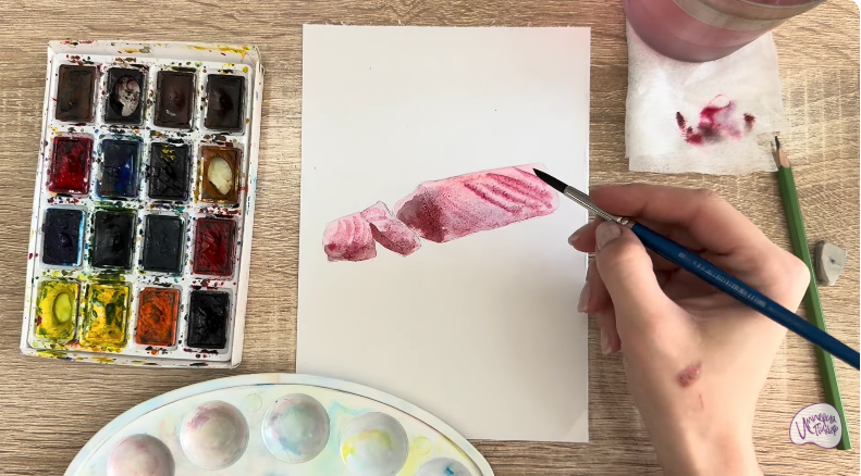 Рисуем Филе тунца