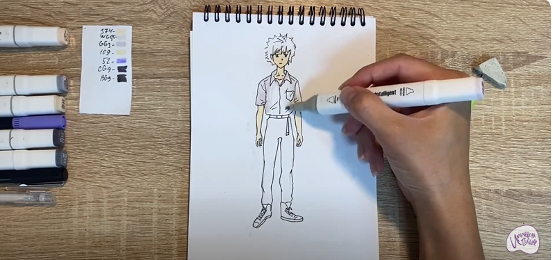 Рисуем Каору