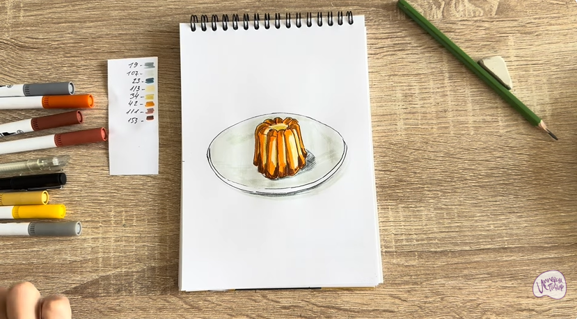 Рисуем Канеле Рисуем Канеле