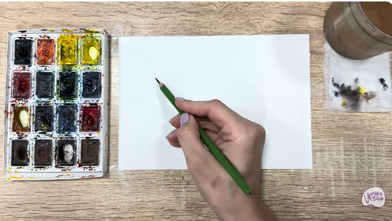 Рисуем Рыба-хирург