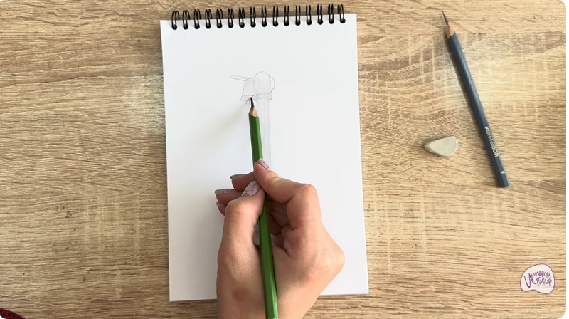 Рисуем Колонка водоразборная