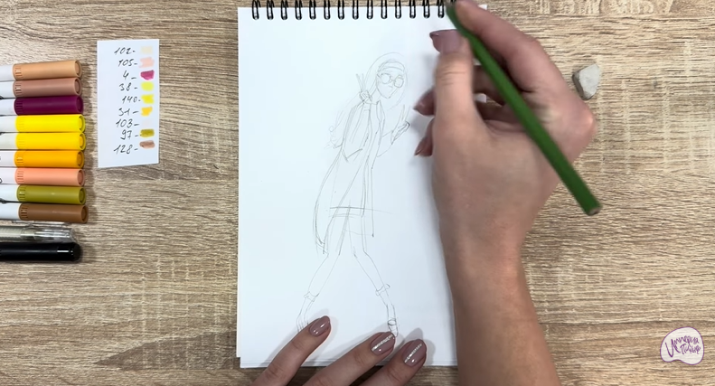 Рисуем Хани Лемон из "Город героев"