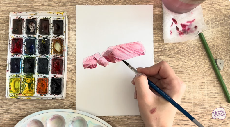 Рисуем Филе тунца