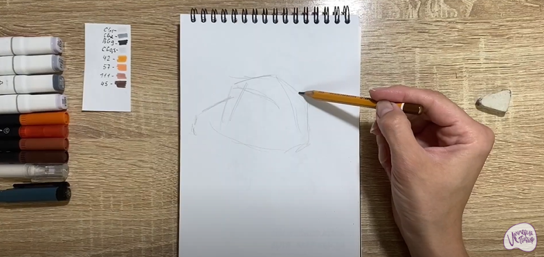 Рисуем Шляпа шерифа