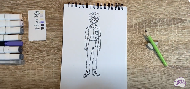 Рисуем Каору