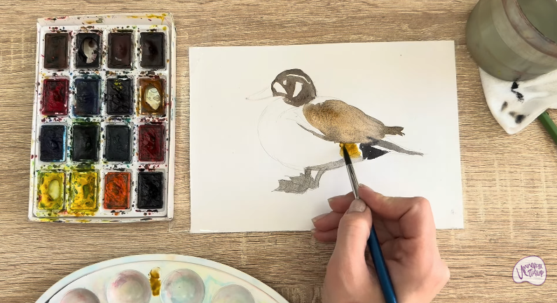 Рисуем Чирок-клоктун