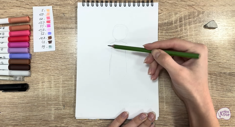 Рисуем Бу из «Корпорации монстров»