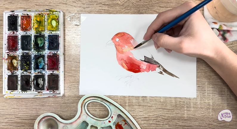 Рисуем Клест - еловик