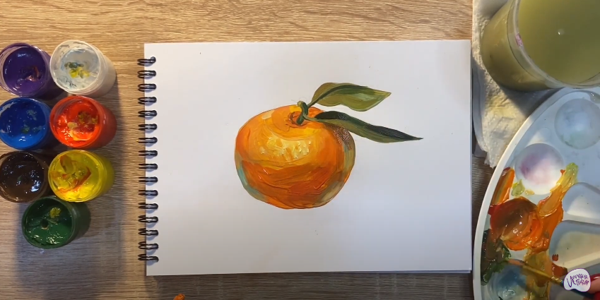 Рисуем Мандарин