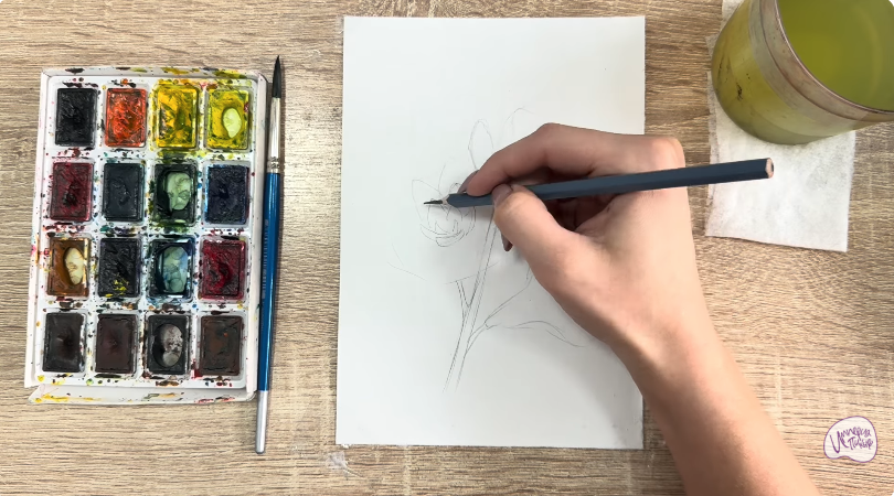 Рисуем Тубероза