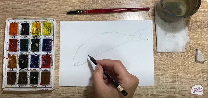 Рисуем Голец