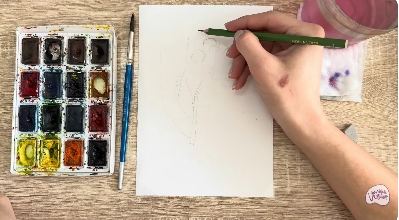 Рисуем Берцелия