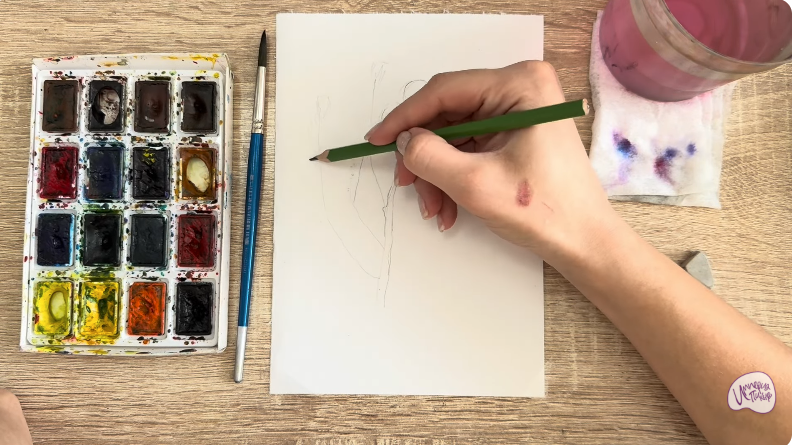 Рисуем Берцелия