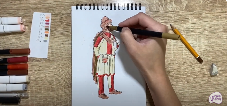 Рисуем Славянин