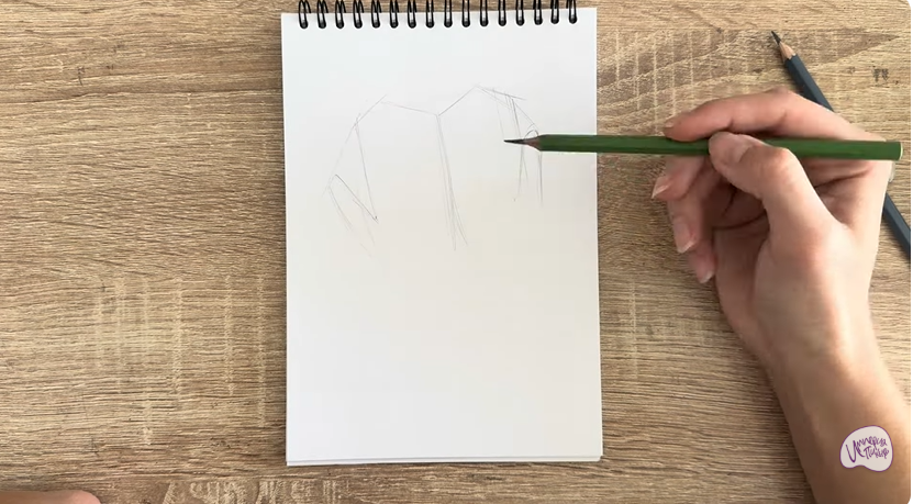 Рисуем Резиновые перчатки