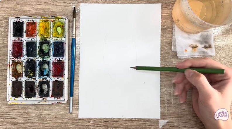 Рисуем Акебия