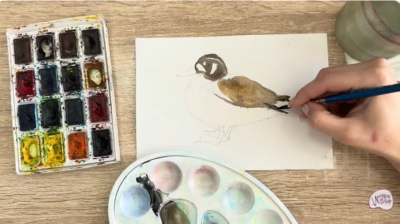 Рисуем Чирок-клоктун