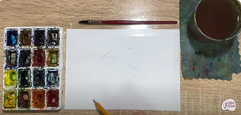 Рисуем Медуза