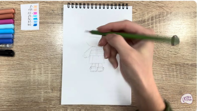 Рисуем Рори Блуберри