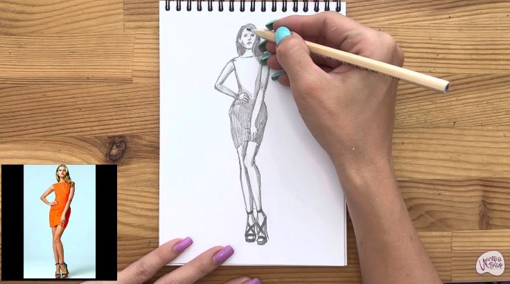 Рисуем Девушка