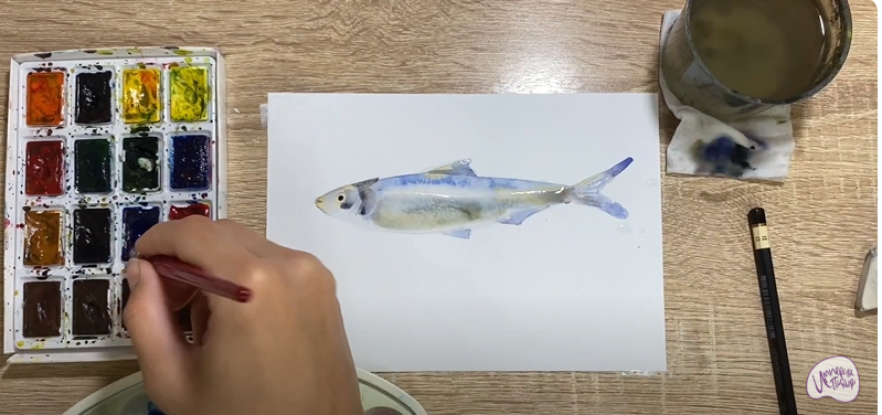 Рисуем Салака