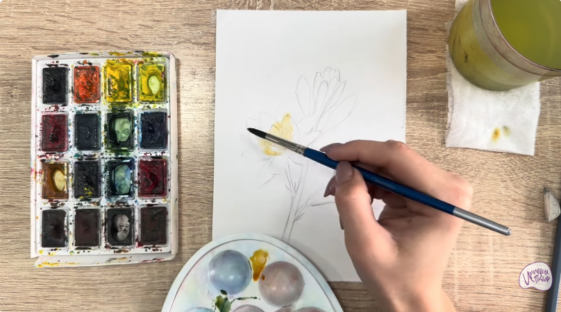 Рисуем Тубероза